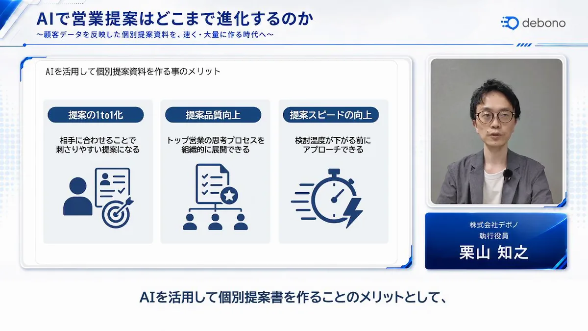 テロップと画面切替を入れたウェビナー配信画面