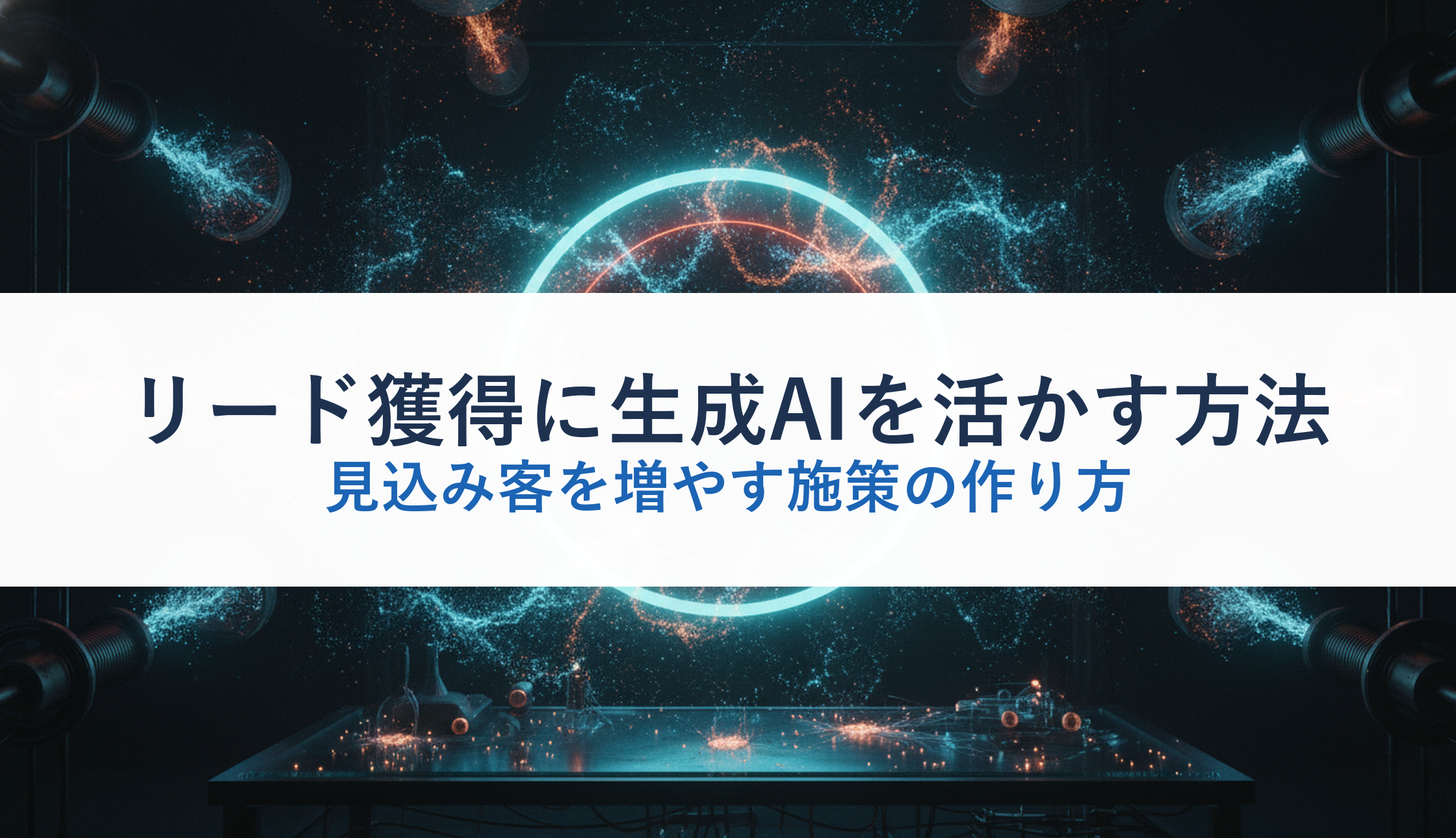 リード獲得に生成AIを活かす方法|見込み客を増やす施策の作り方
