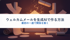 ウェルカムメールを生成AIで作る方法｜最初の一通で関係を築く