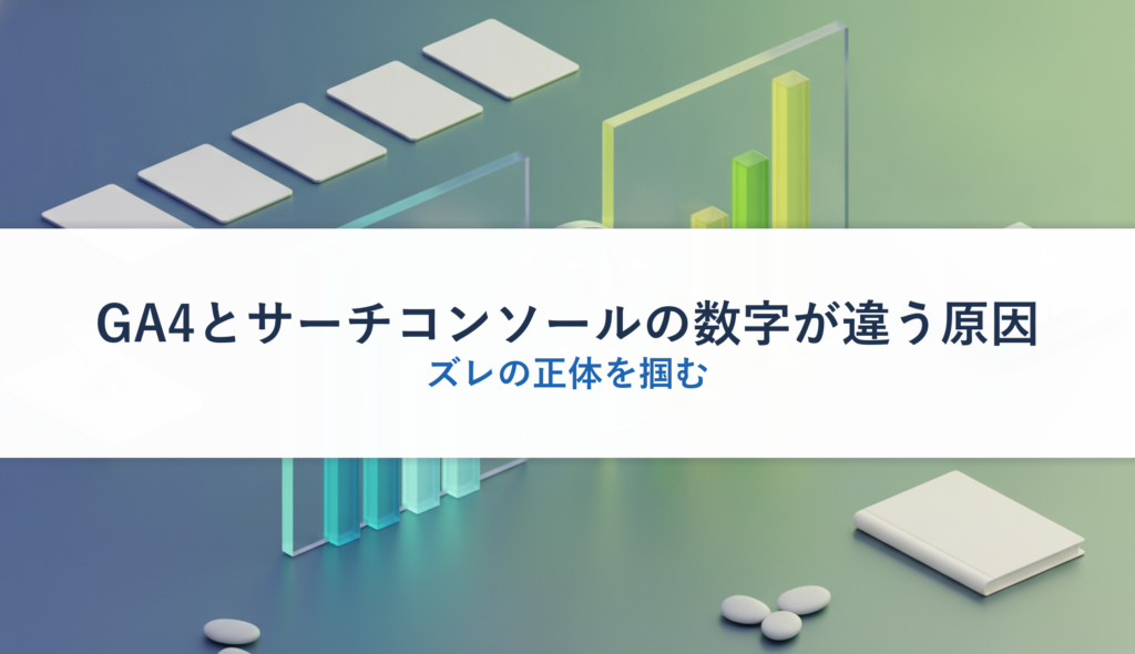 GA4とサーチコンソールの数字が違う原因｜ズレの正体を掴む