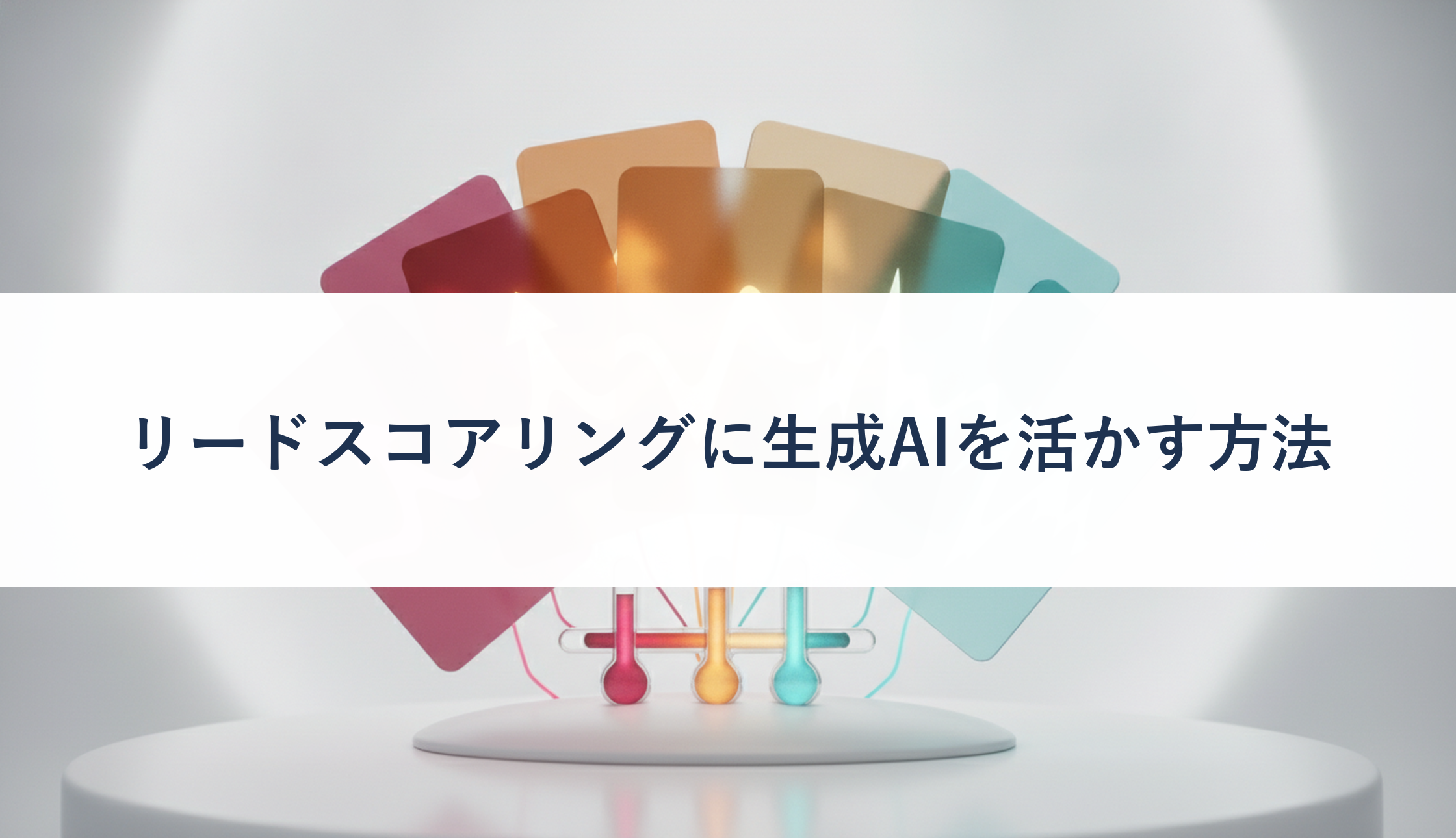 リードスコアリングに生成AIを活かす方法