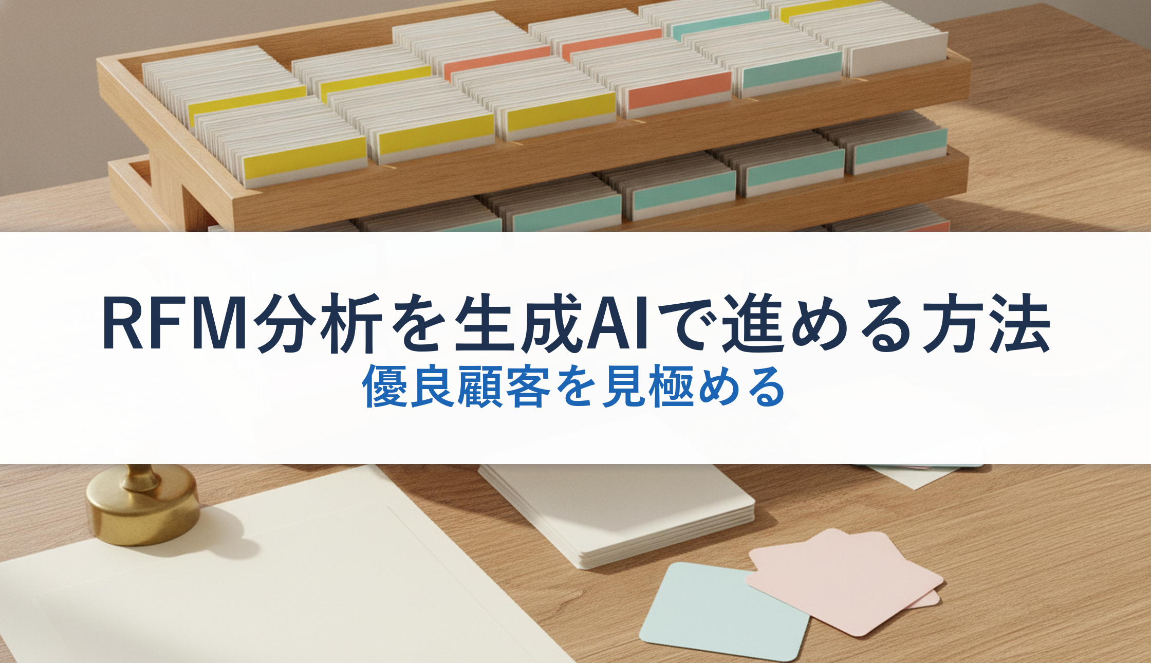 RFM分析を生成AIで進める方法｜優良顧客を見極める