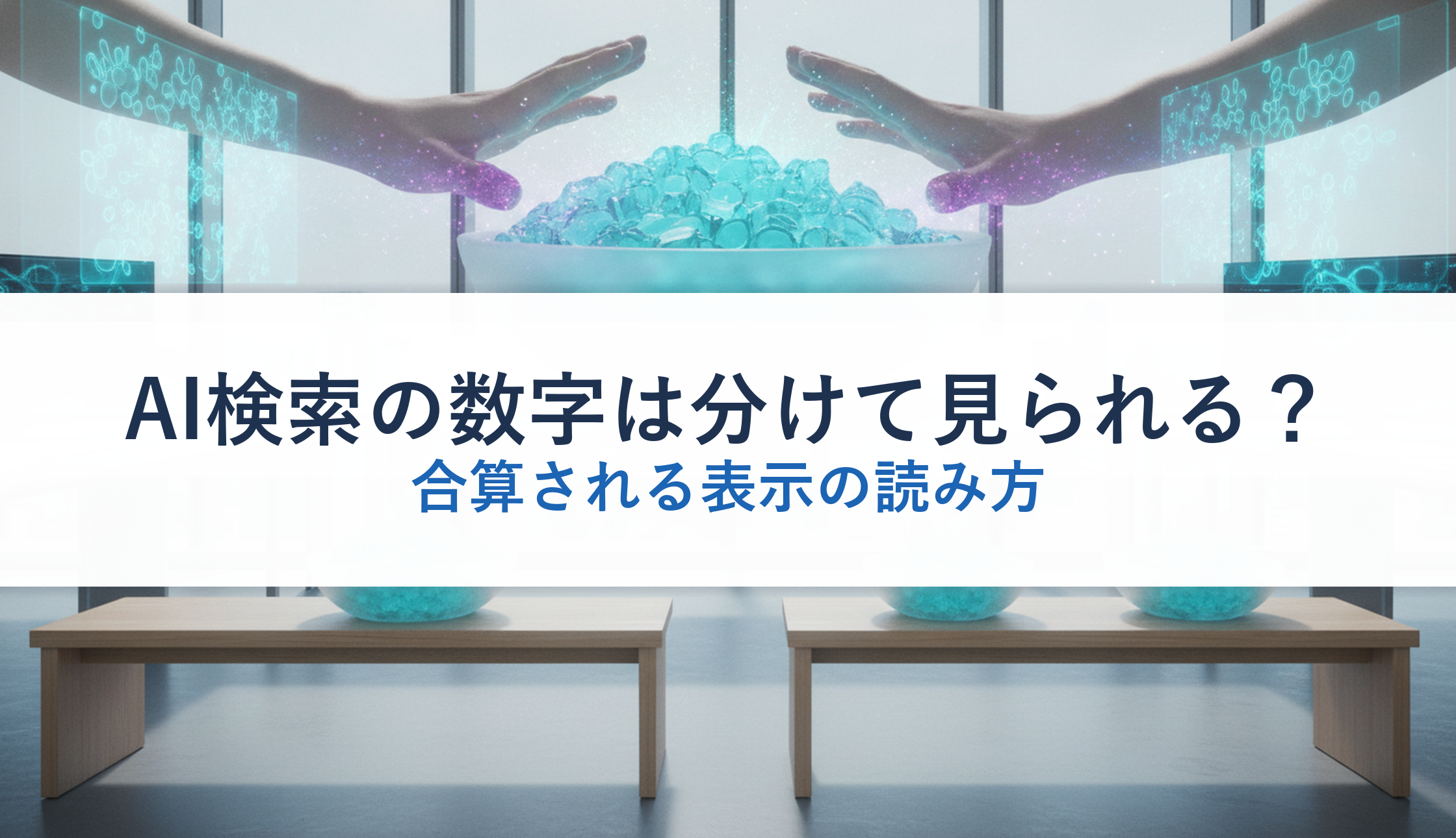AI検索の数字は分けて見られる？｜合算される表示の読み方
