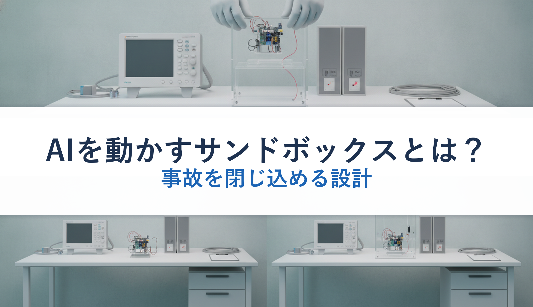 AIを動かすサンドボックスとは？｜事故を閉じ込める設計