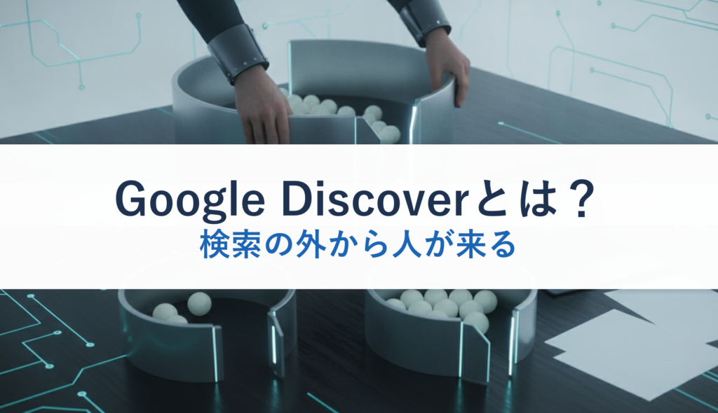 Google Discoverとは？｜検索の外から人が来る