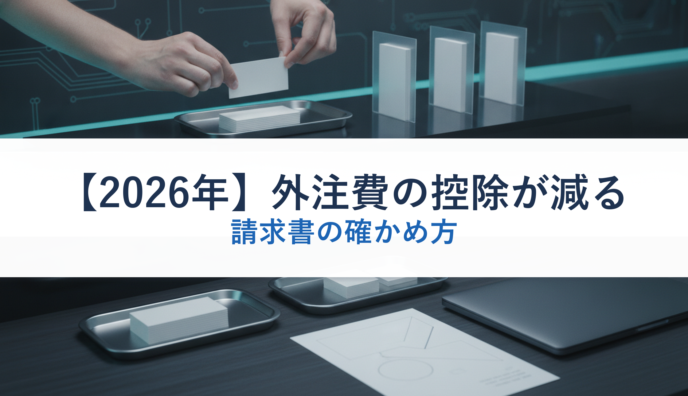 【2026年】外注費の控除が減る|請求書の確かめ方
