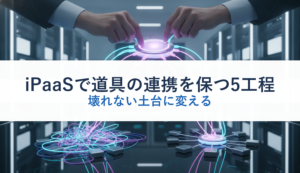 iPaaSで道具の連携を保つ5工程｜壊れない土台に変える