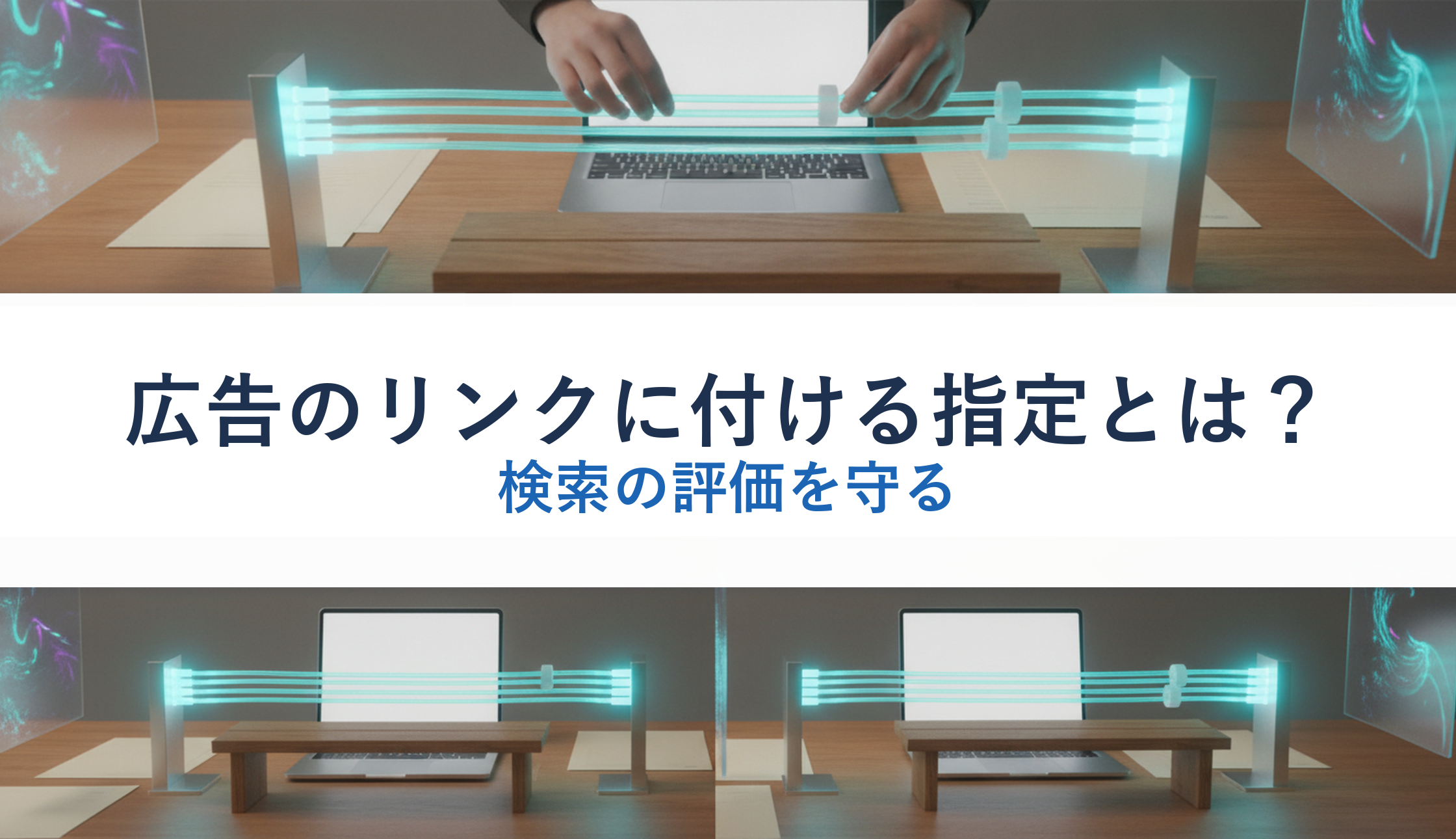 広告のリンクに付ける指定とは？｜検索の評価を守る