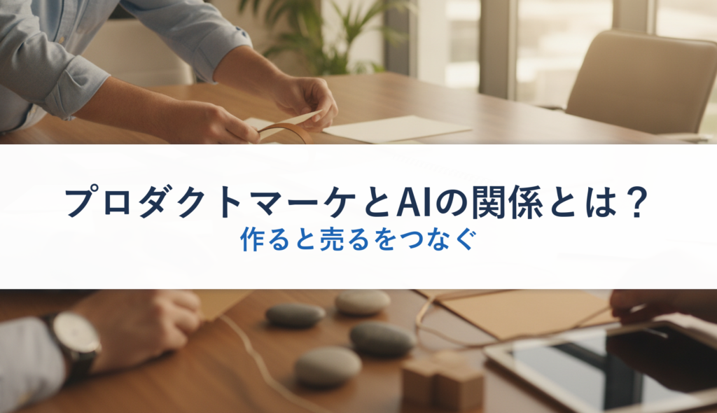 プロダクトマーケとAIの関係とは？｜作ると売るをつなぐ