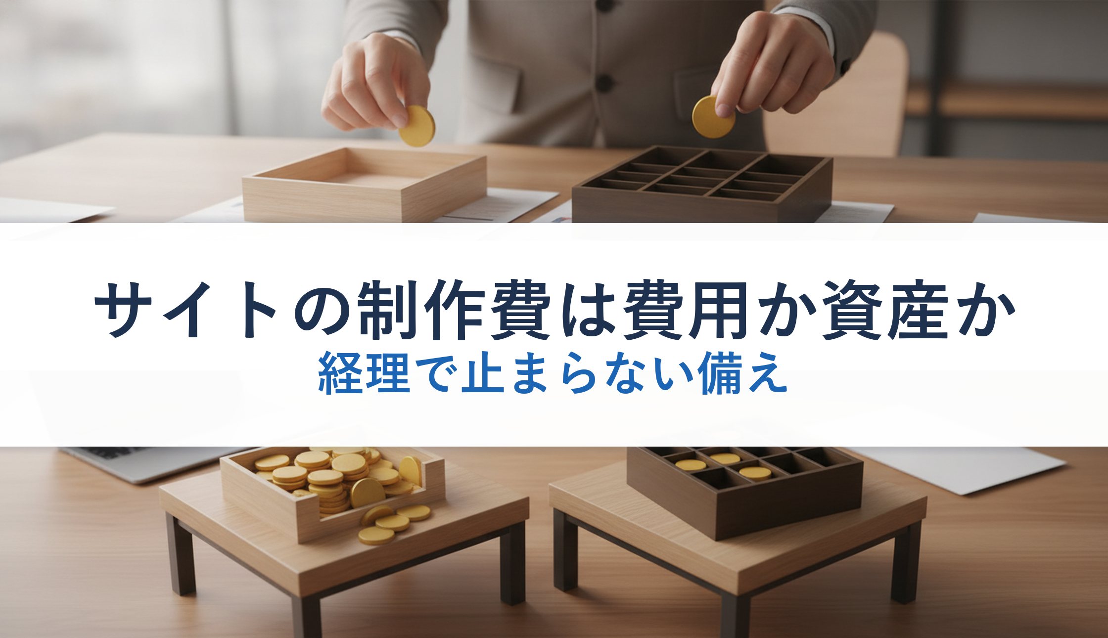 サイトの制作費は費用か資産か|経理で止まらない備え