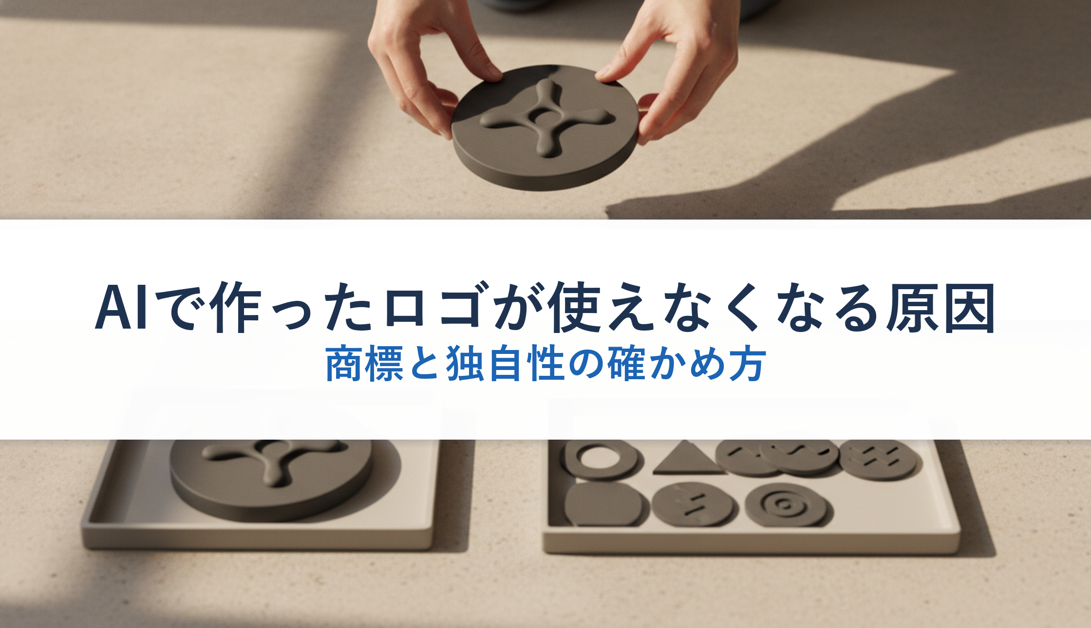 AIで作ったロゴが使えなくなる原因｜商標と独自性の確かめ方