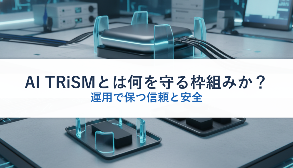 AI TRiSMとは何を守る枠組みか？｜運用で保つ信頼と安全