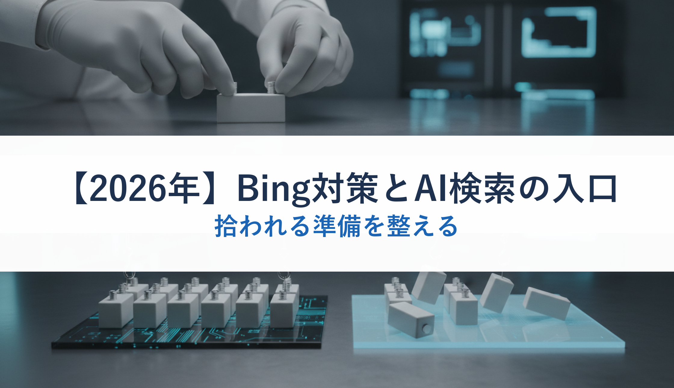【2026年】Bing対策とAI検索の入口｜拾われる準備を整える