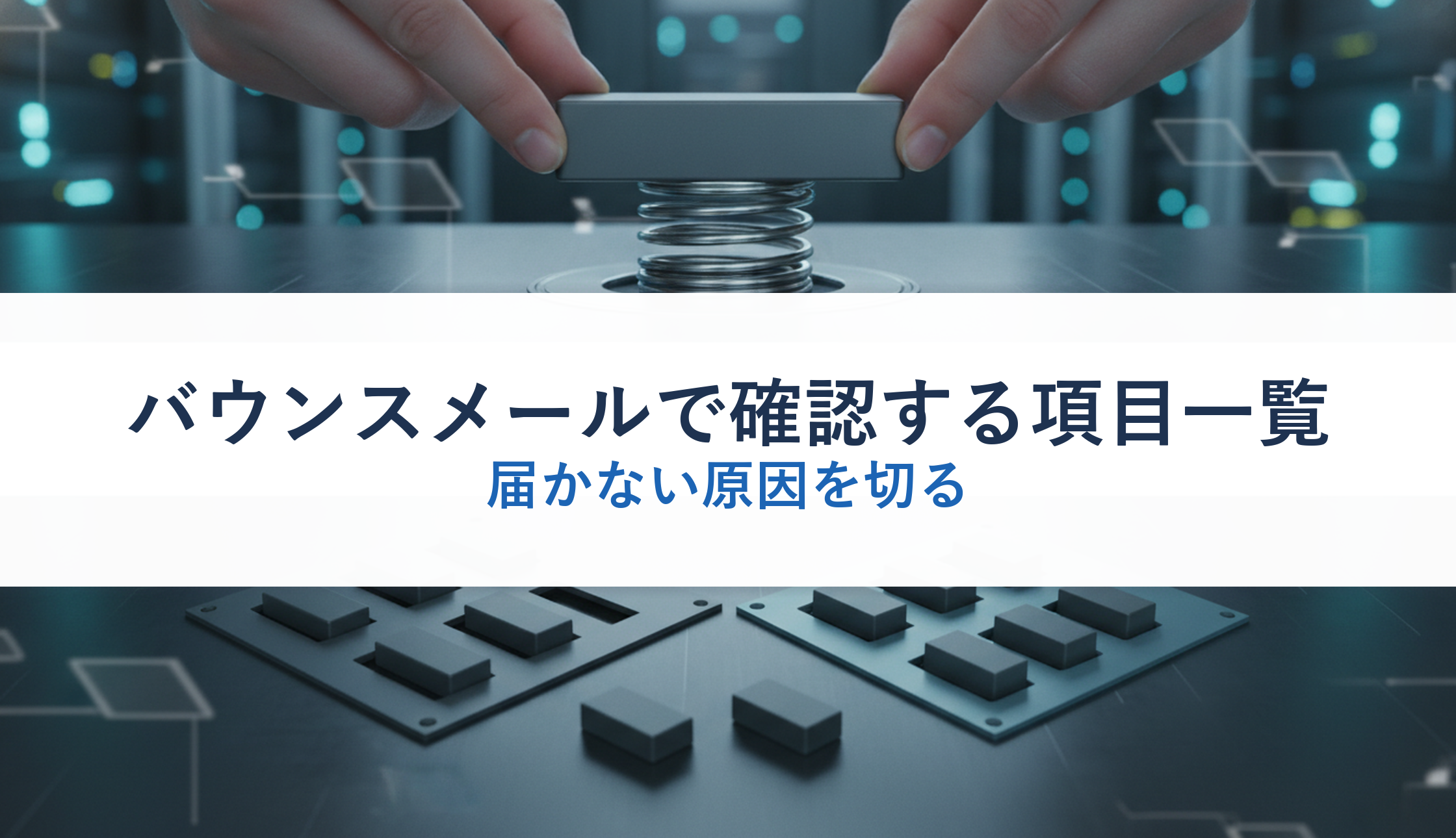 バウンスメールで確認する項目一覧｜届かない原因を切る