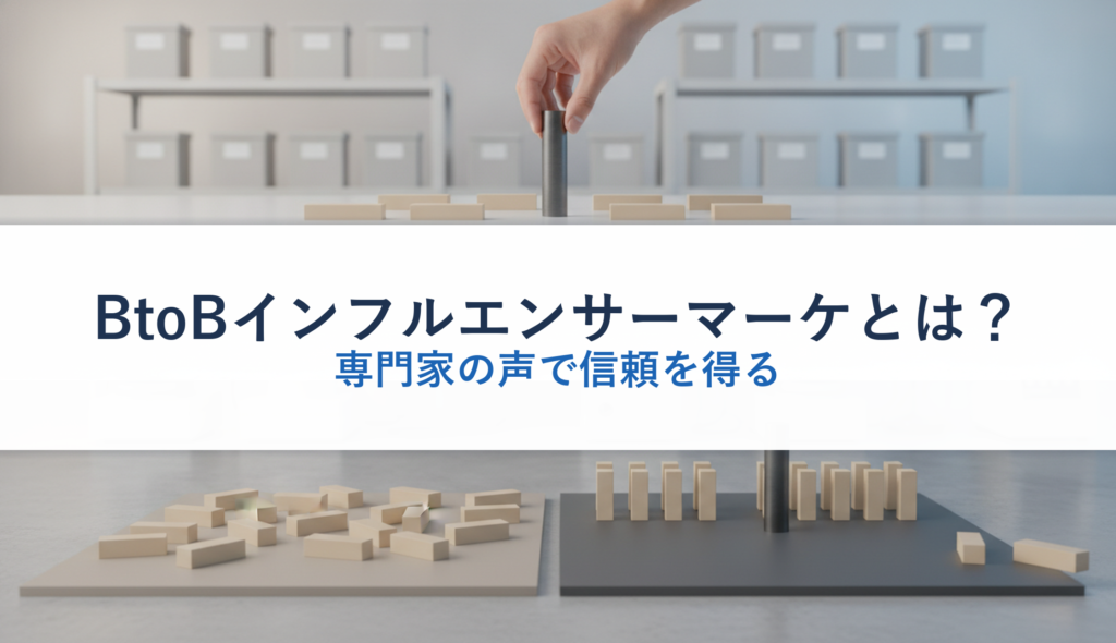 BtoBインフルエンサーマーケとは？｜専門家の声で信頼を得る