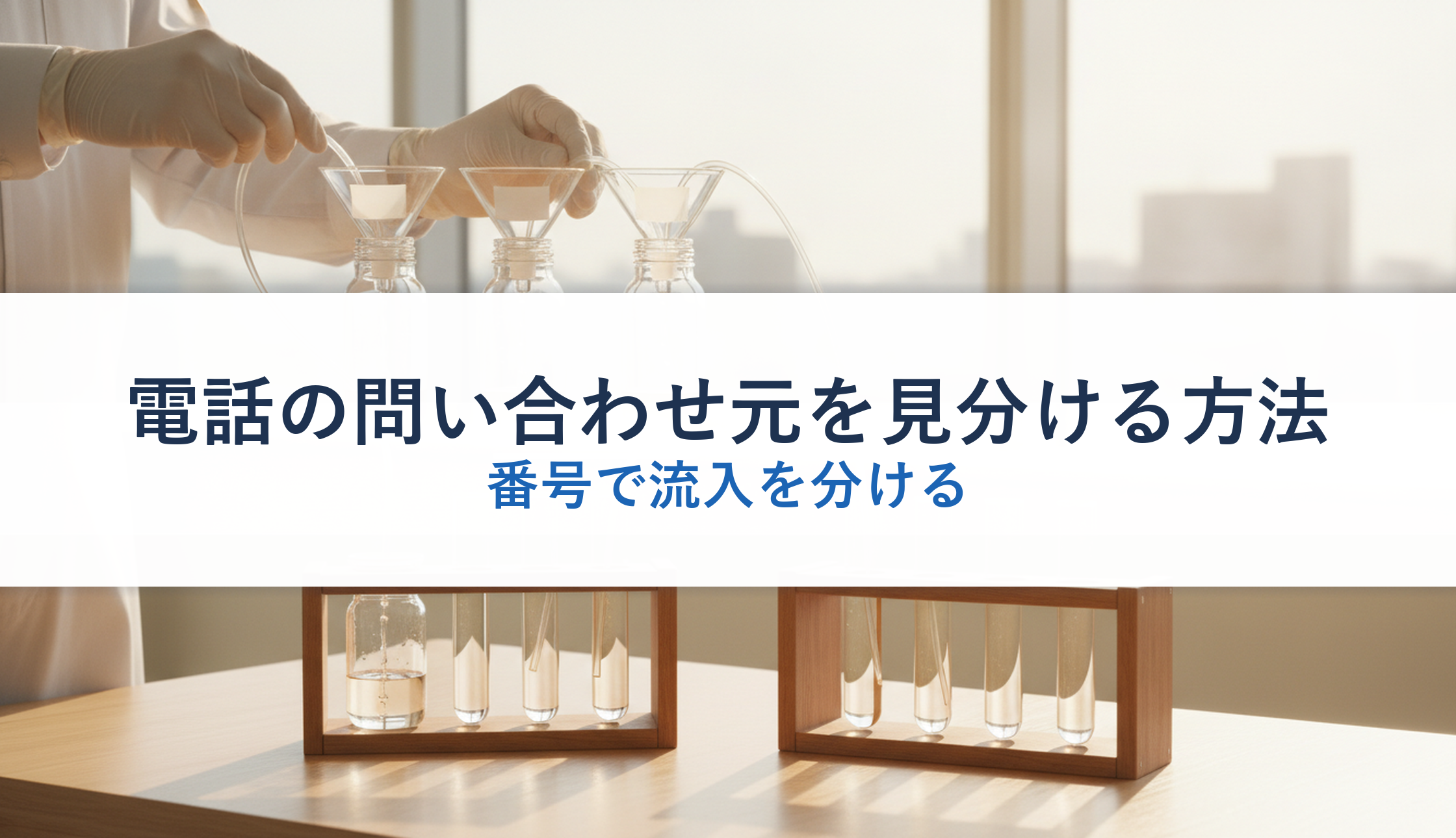 電話の問い合わせ元を見分ける方法｜番号で流入を分ける