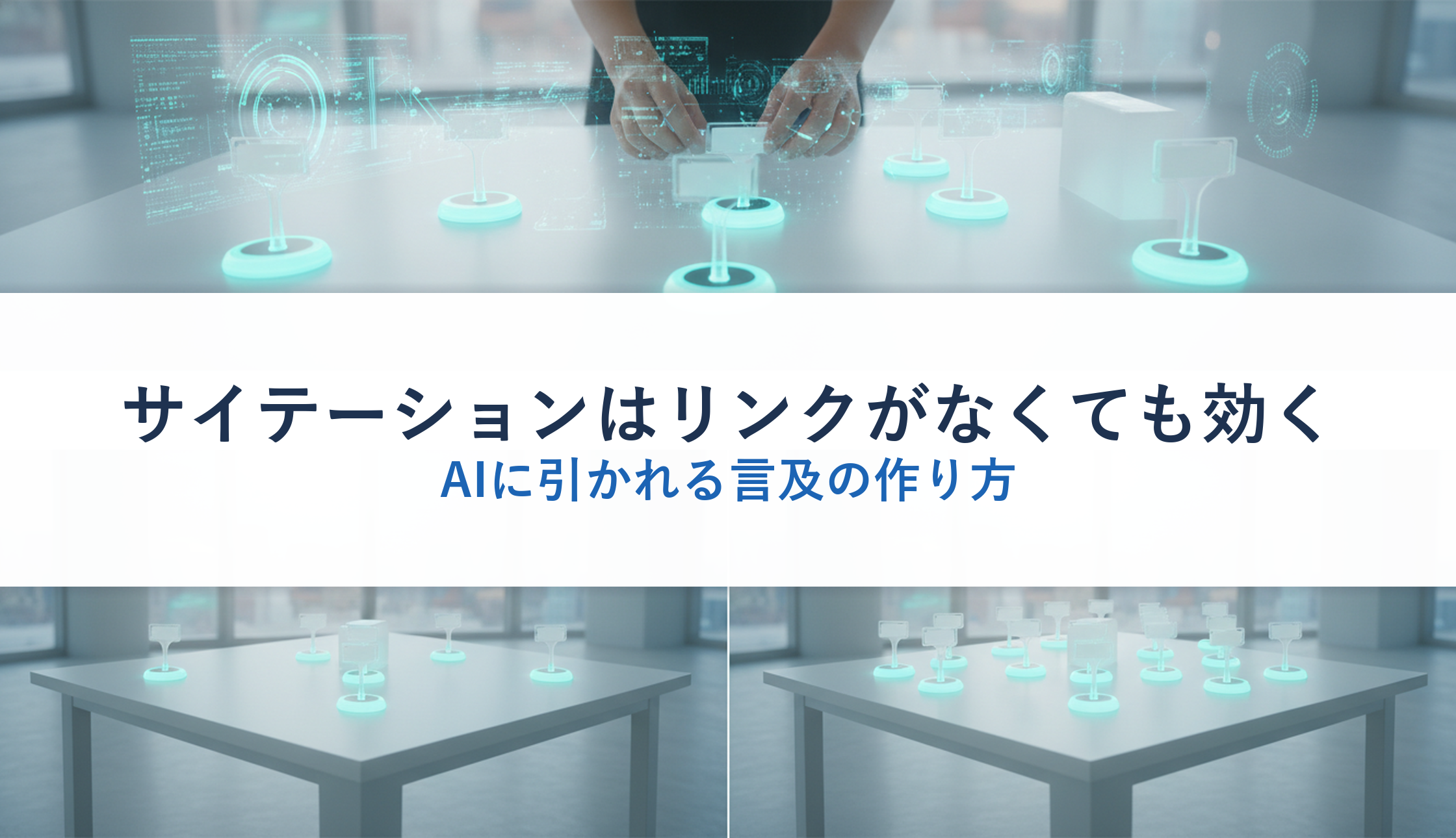サイテーションはリンクがなくても効く｜AIに引かれる言及の作り方