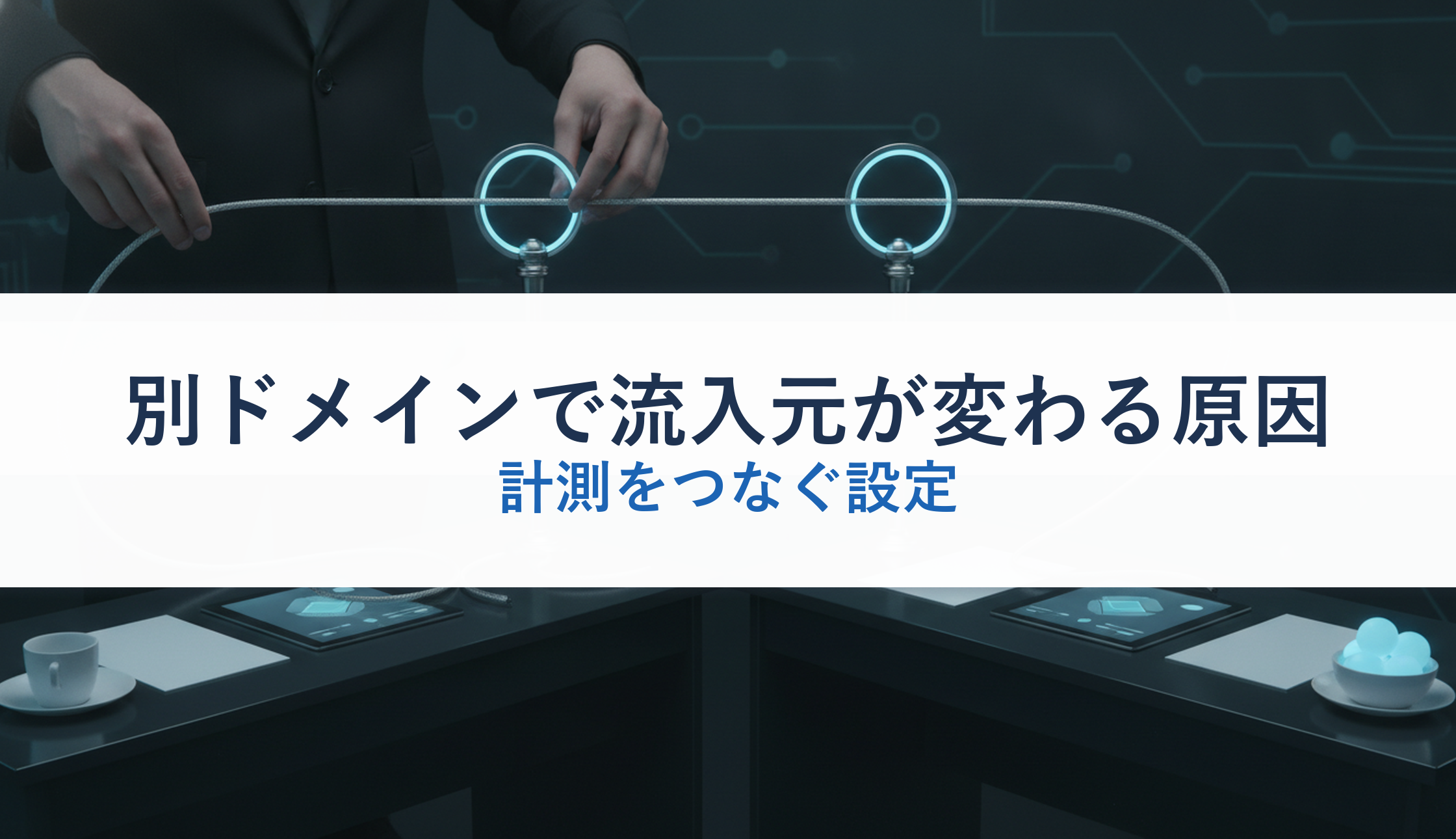 別ドメインで流入元が変わる原因｜計測をつなぐ設定