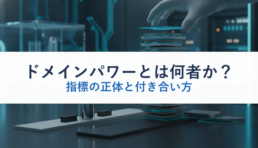 ドメインパワーとは何者か？｜指標の正体と付き合い方