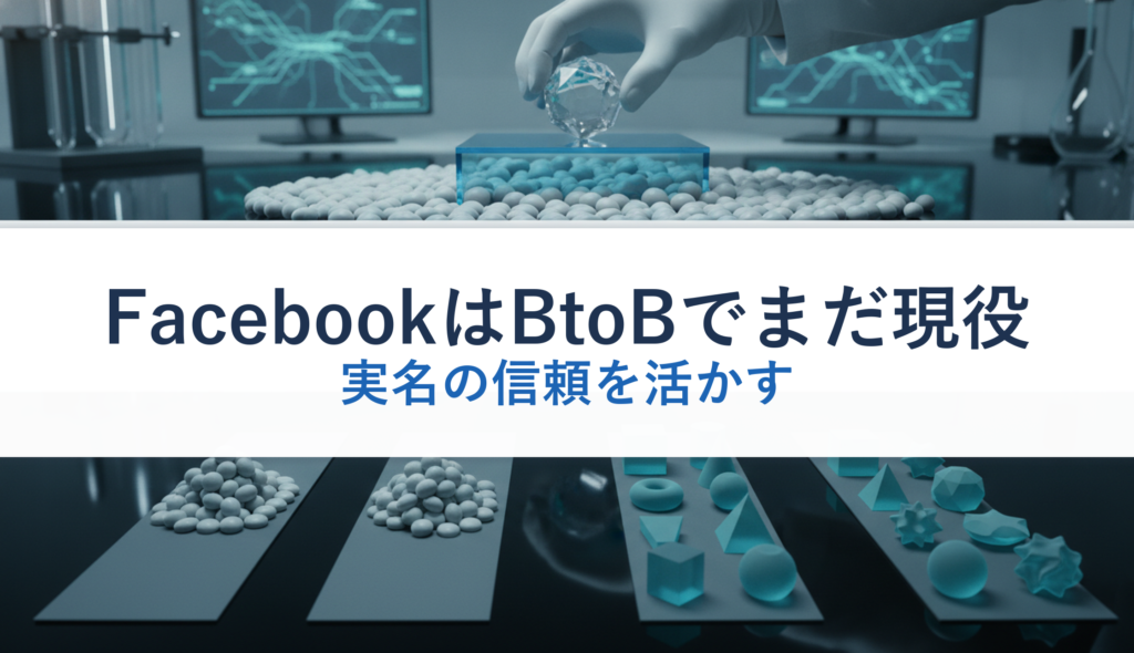 FacebookはBtoBでまだ現役｜実名の信頼を活かす