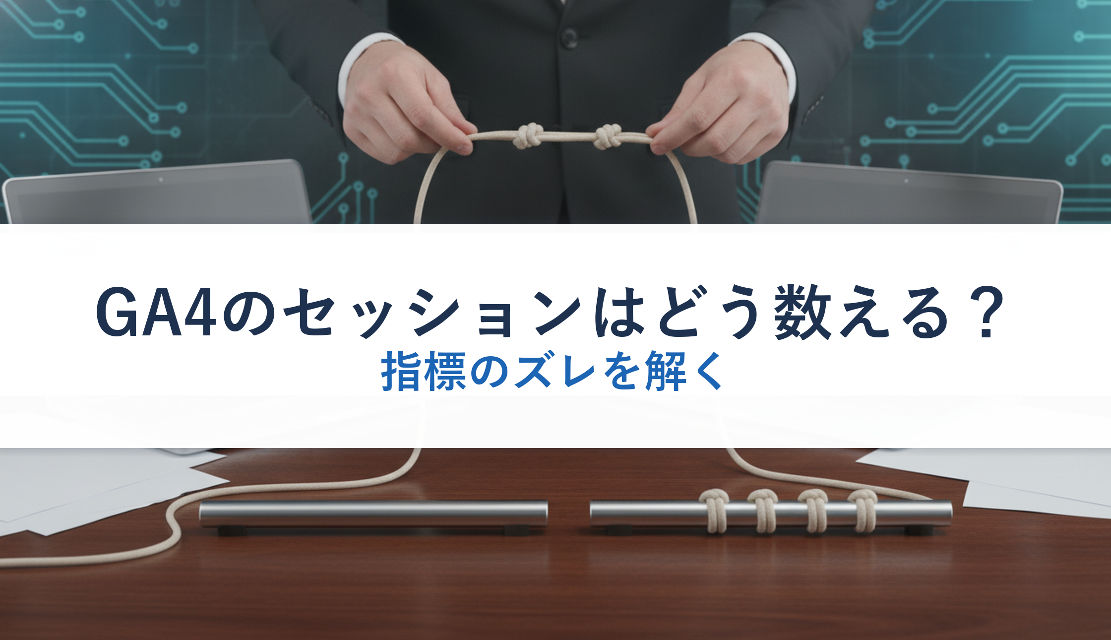 GA4のセッションはどう数える？｜指標のズレを解く