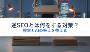 逆SEOとは何をする対策？｜検索とAIの答えを整える
