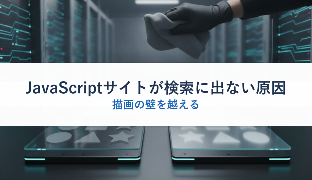 JavaScriptサイトが検索に出ない原因｜描画の壁を越える