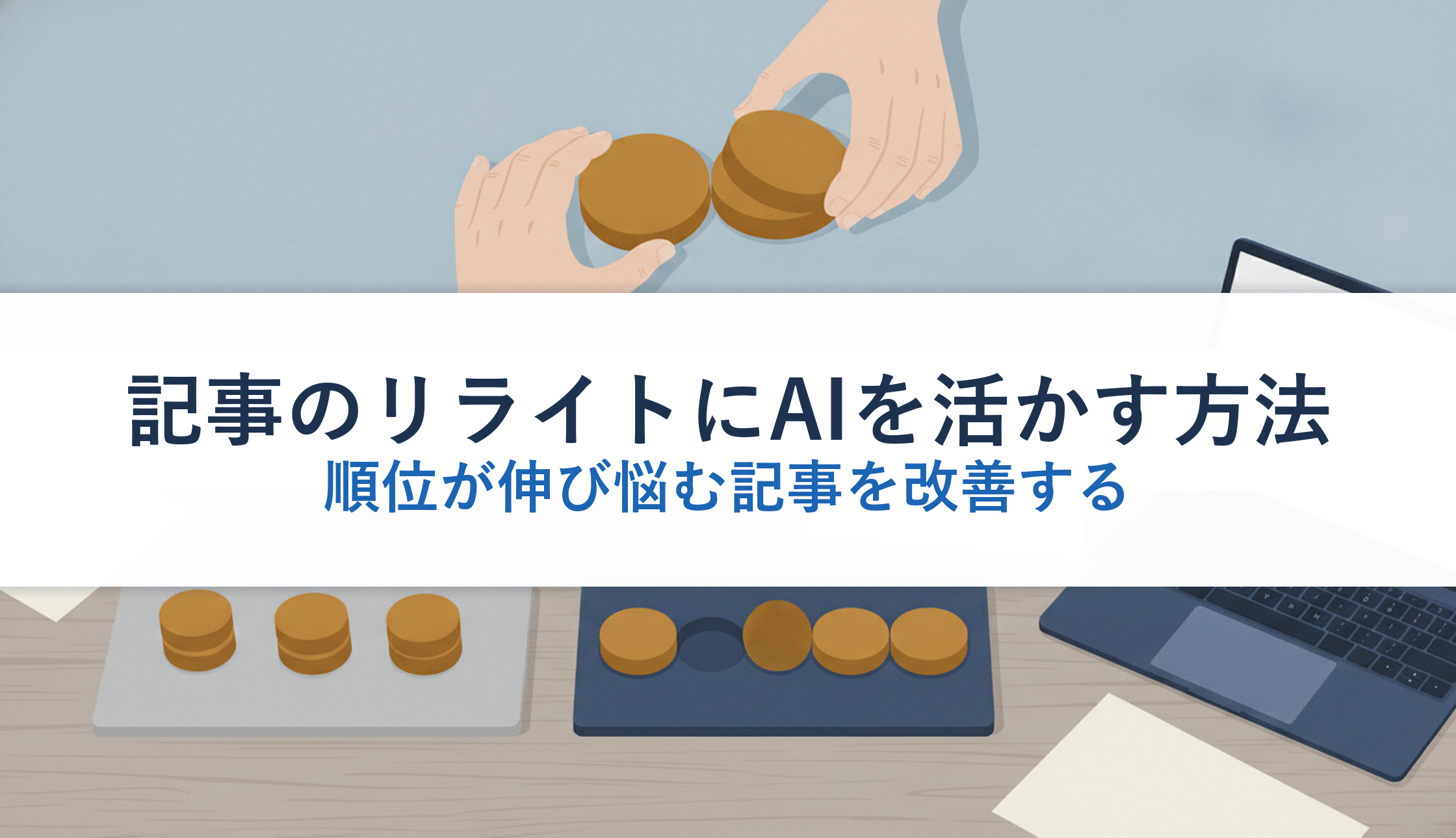 記事のリライトにAIを活かす方法｜順位が伸び悩む記事を改善する