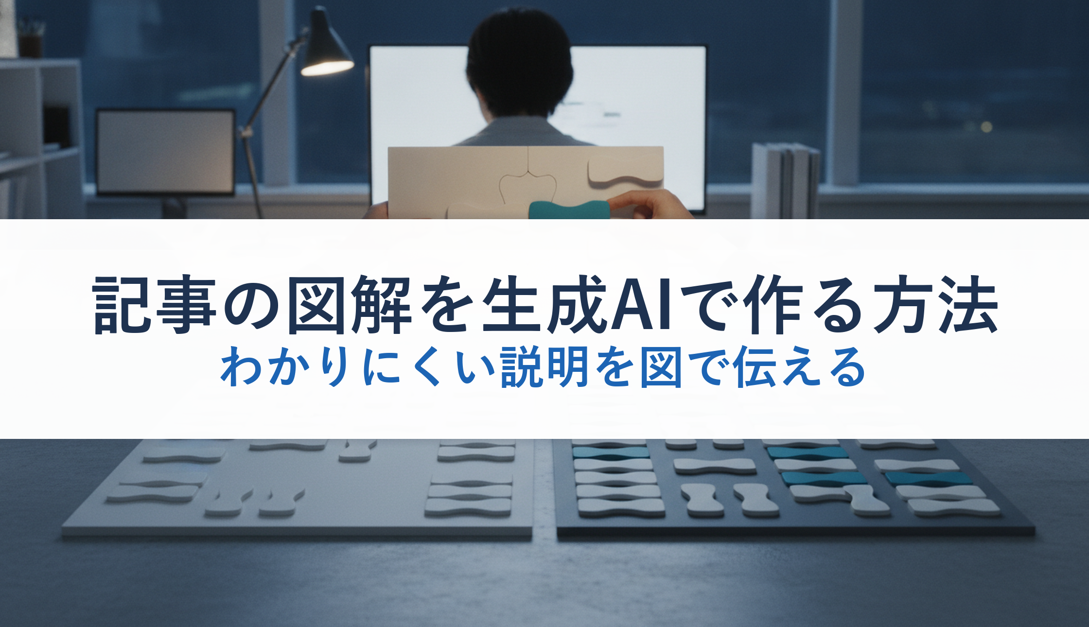 記事の図解を生成AIで作る方法｜わかりにくい説明を図で伝える