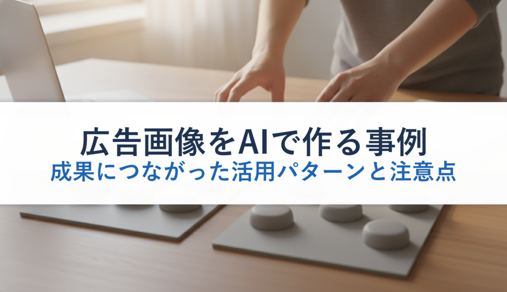 広告画像をAIで作る事例｜成果につながった活用パターンと注意点