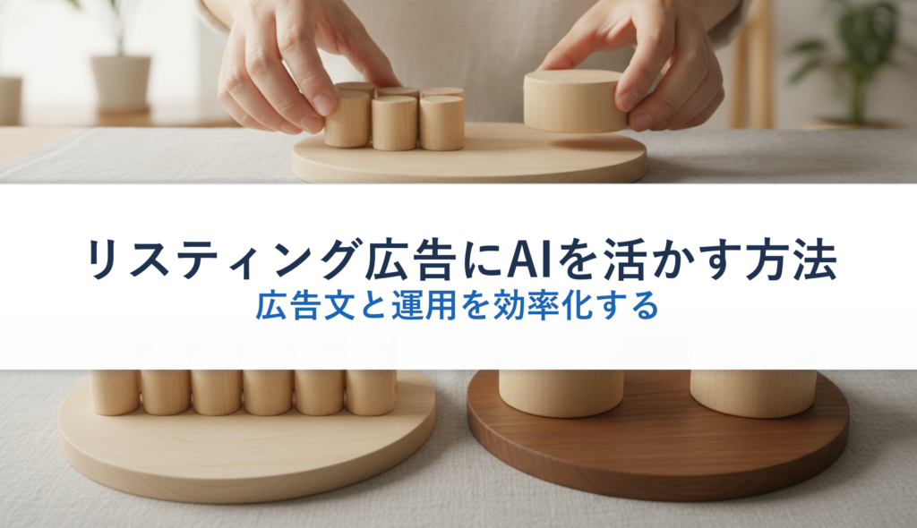 リスティング広告にAIを活かす方法｜広告文と運用を効率化する