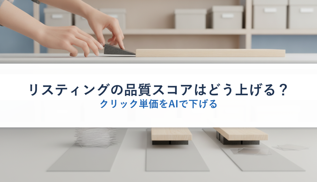 リスティングの品質スコアはどう上げる？｜クリック単価をAIで下げる
