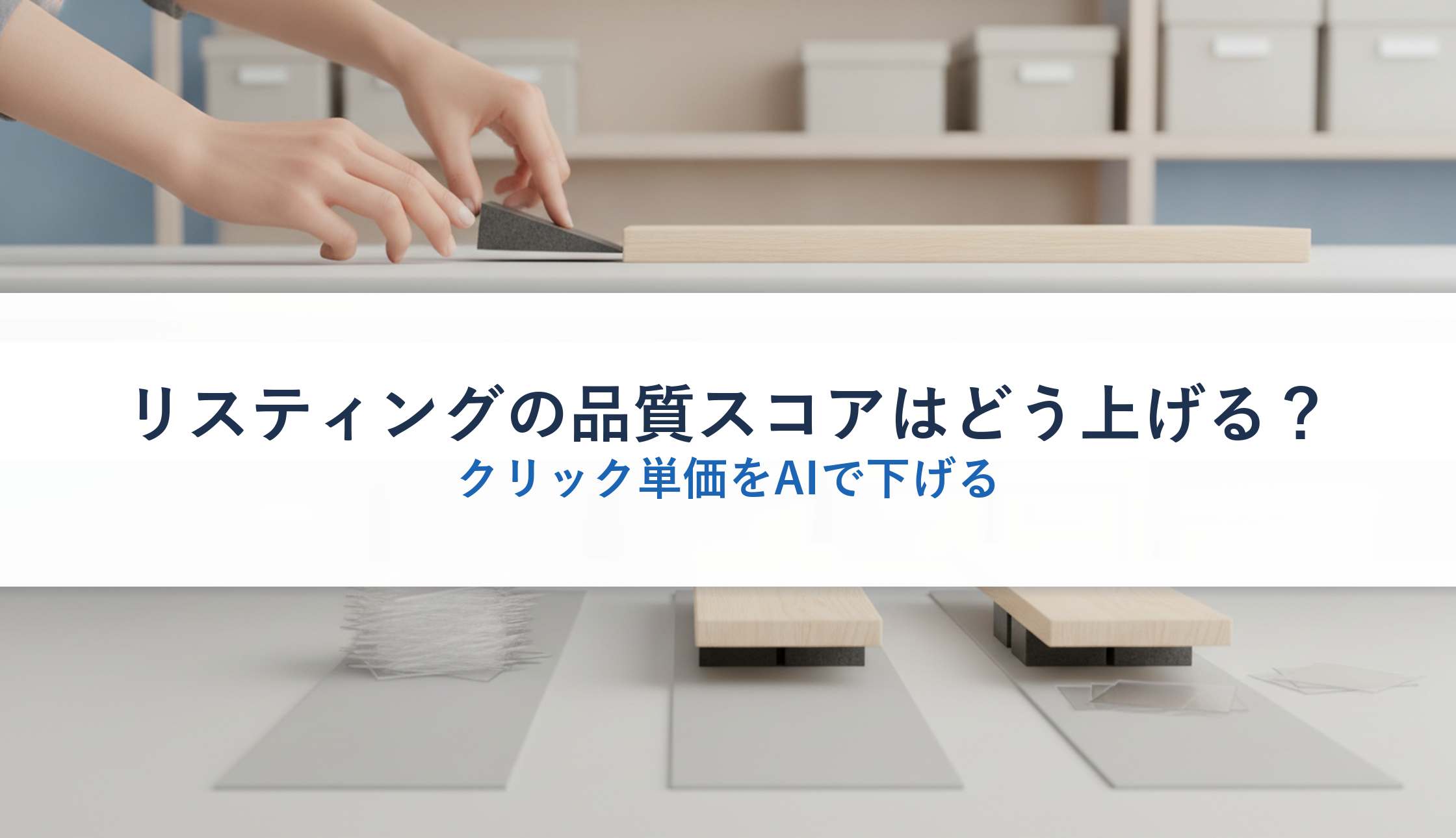 リスティングの品質スコアはどう上げる?|クリック単価をAIで下げる