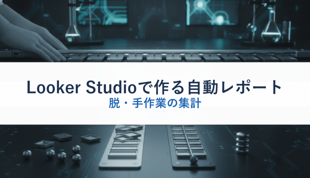 Looker Studioで作る自動レポート｜脱・手作業の集計