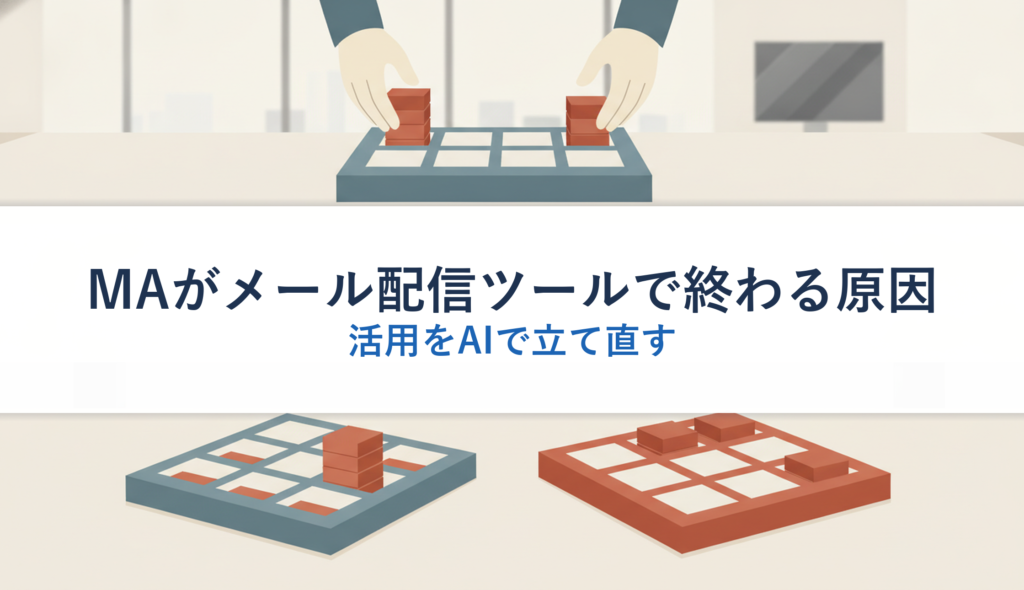 MAがメール配信ツールで終わる原因｜活用をAIで立て直す