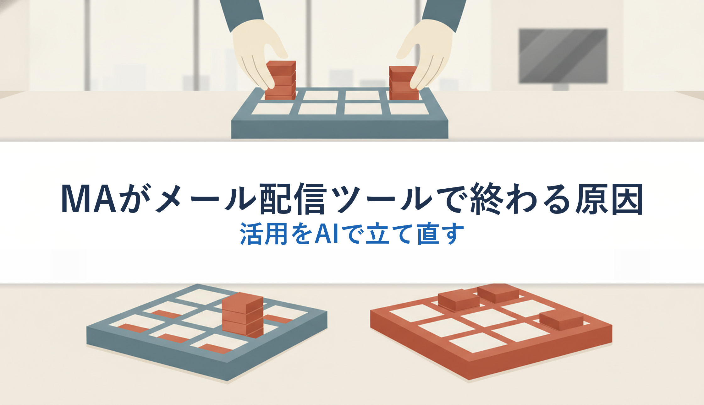 MAがメール配信ツールで終わる原因|活用をAIで立て直す
