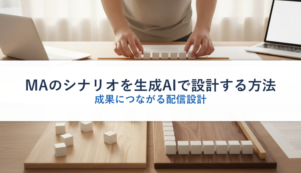 MAのシナリオを生成AIで設計する方法｜成果につながる配信設計
