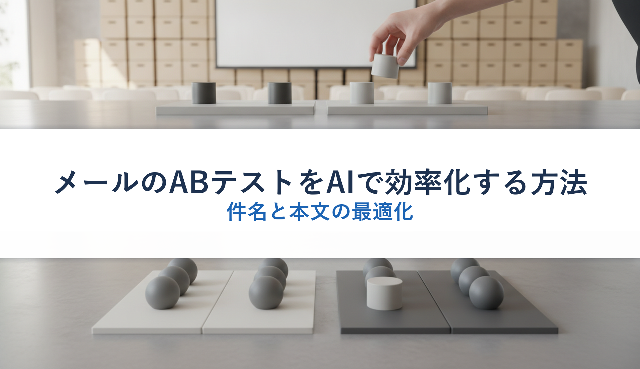 メールのABテストをAIで効率化する方法|件名と本文の最適化