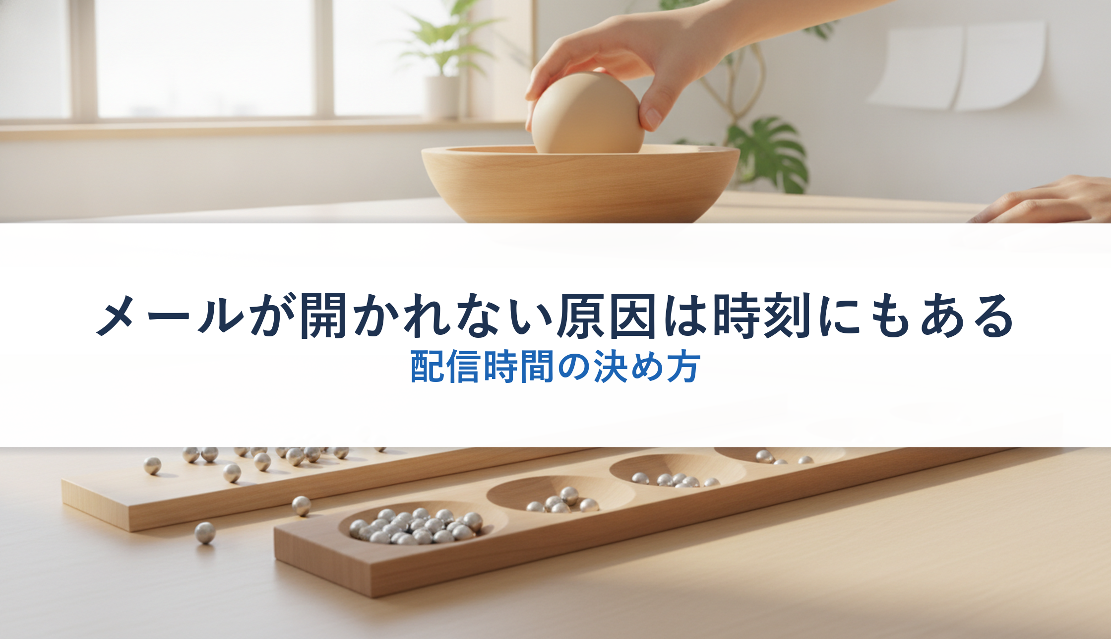 メールが開かれない原因は時刻にもある|配信時間の決め方