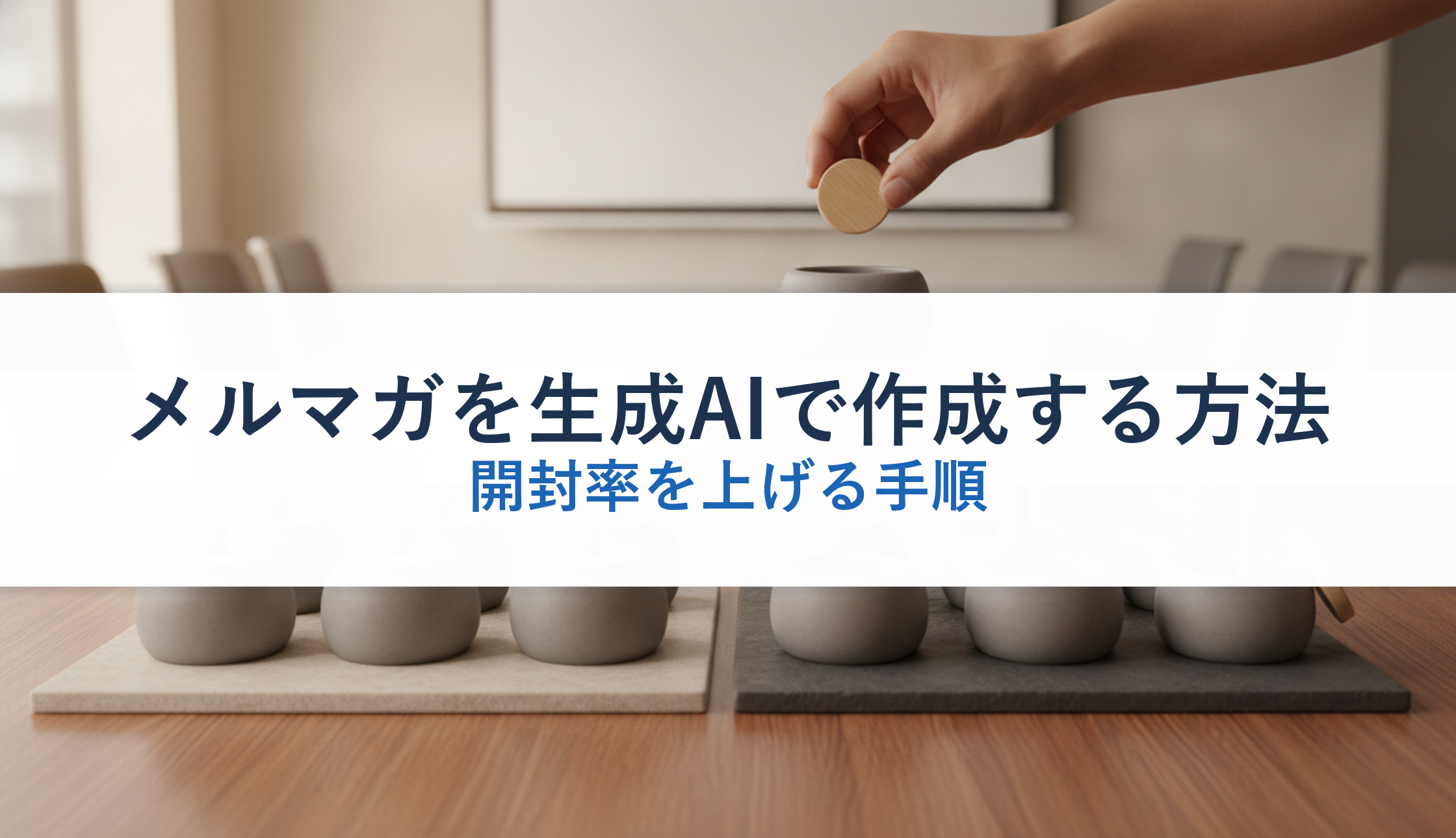 メルマガを生成AIで作成する方法｜開封率を上げる手順