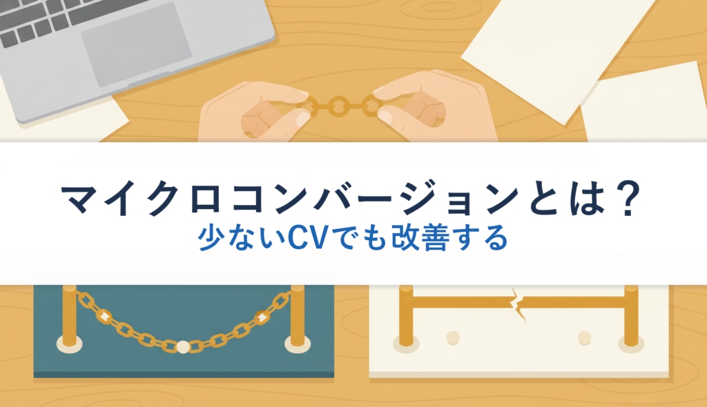マイクロコンバージョンとは？｜少ないCVでも改善する