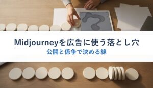 Midjourneyを広告に使う落とし穴｜公開と係争で決める線