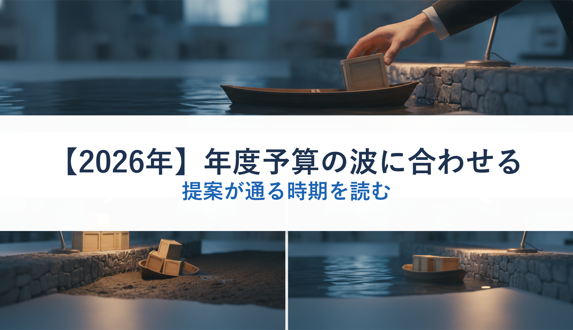 【2026年】年度予算の波に合わせる｜提案が通る時期を読む