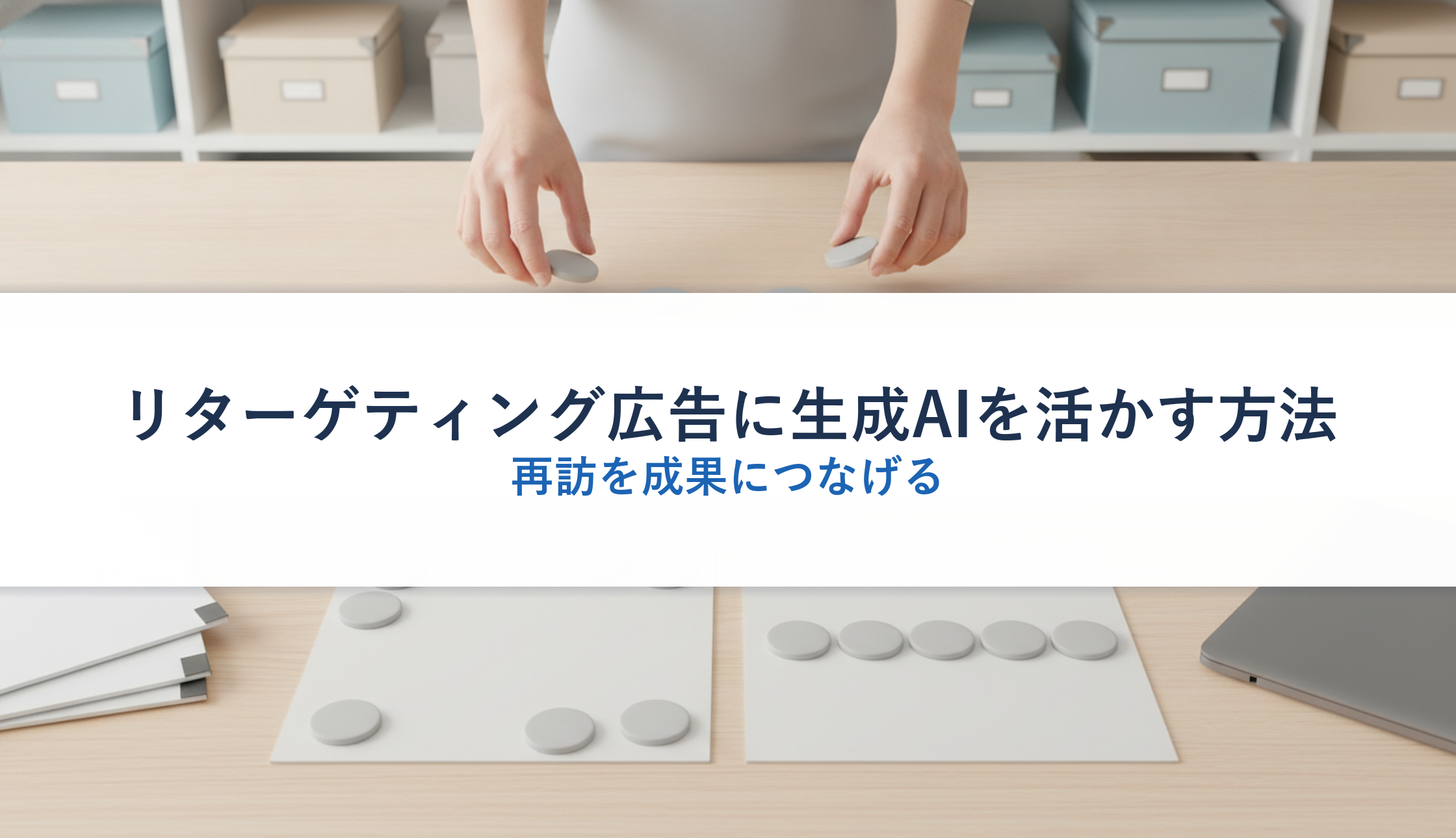 リターゲティング広告に生成AIを活かす方法|再訪を成果につなげる
