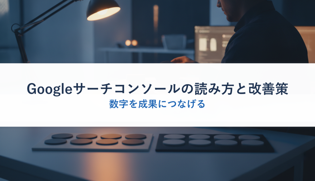 Googleサーチコンソールの読み方と改善策｜数字を成果につなげる