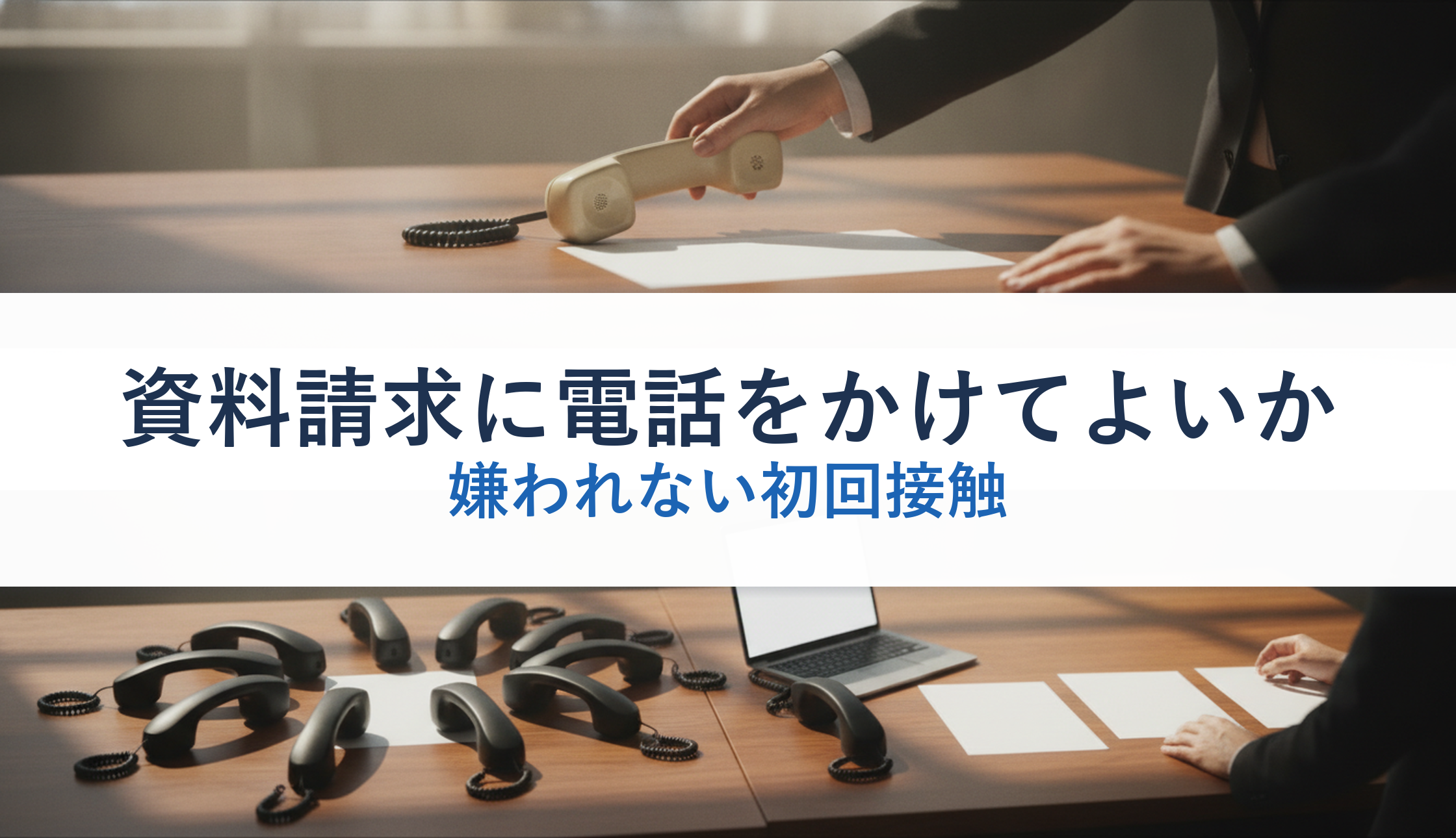 資料請求に電話をかけてよいか|嫌われない初回接触
