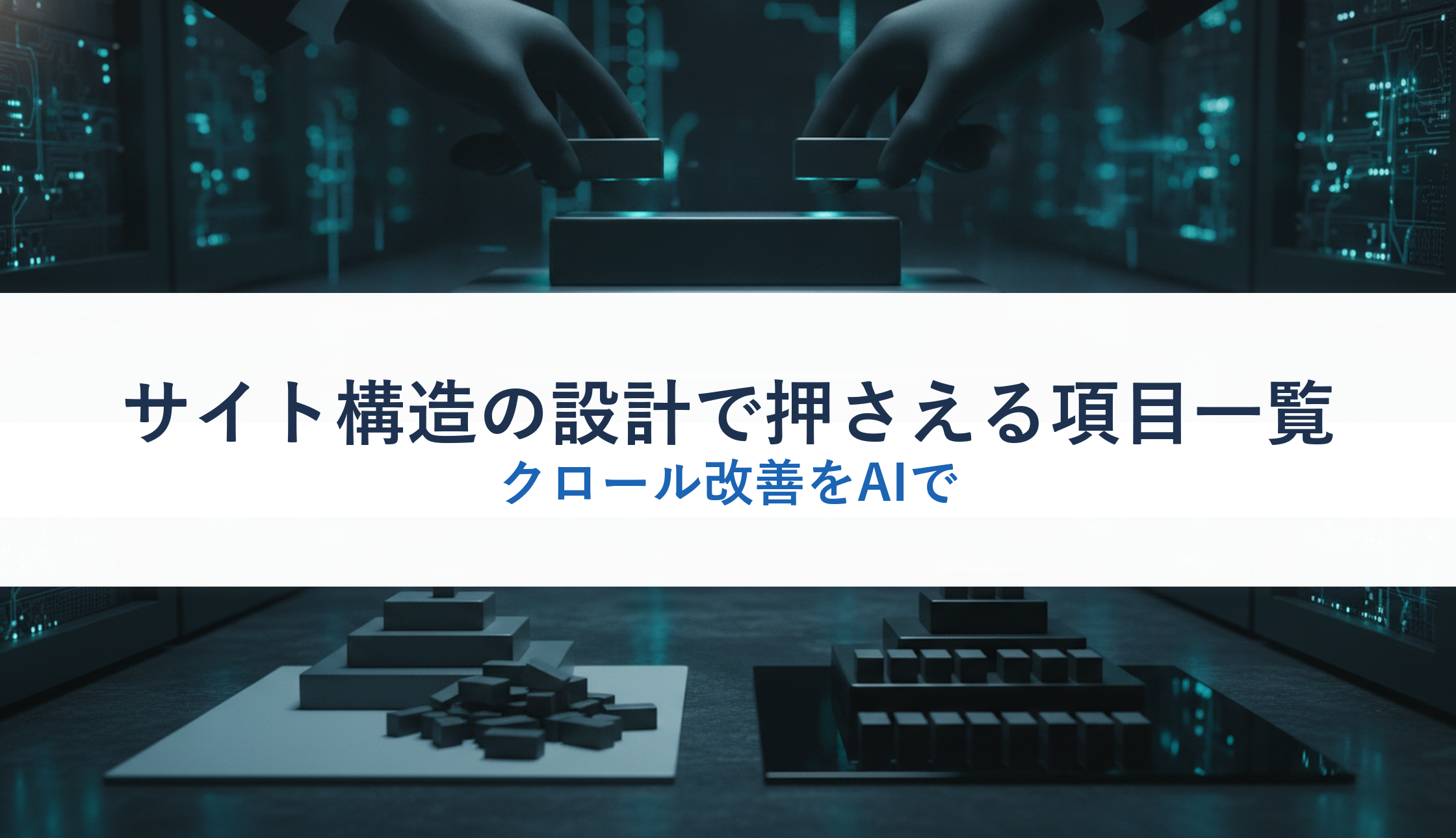 サイト構造の設計で押さえる項目一覧｜クロール改善をAIで