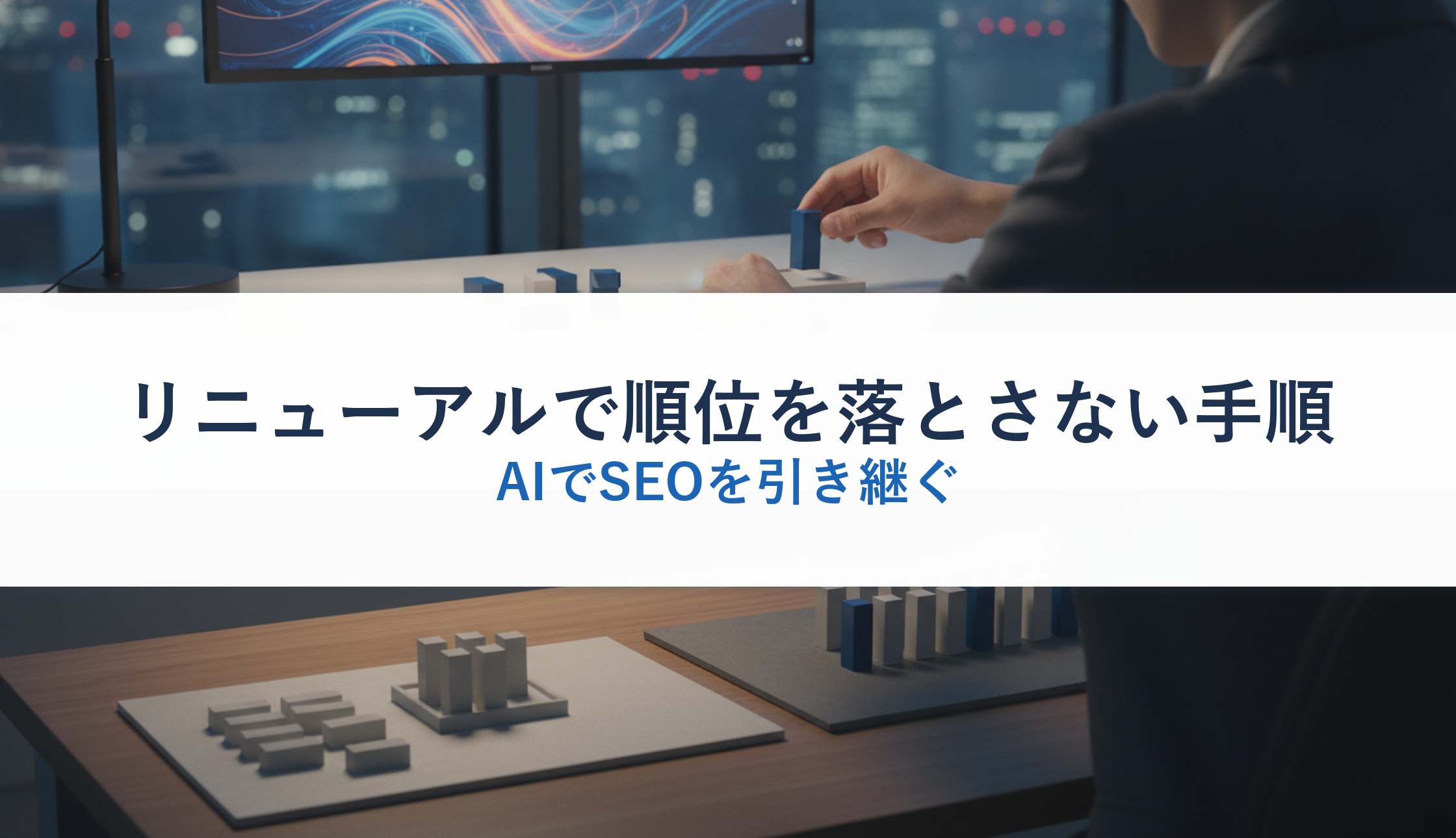 リニューアルで順位を落とさない手順|AIでSEOを引き継ぐ