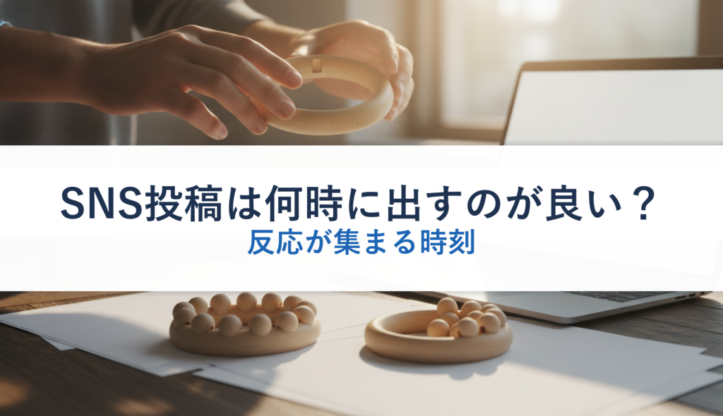 SNS投稿は何時に出すのが良い？｜反応が集まる時刻