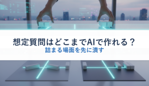 想定質問はどこまでAIで作れる？｜詰まる場面を先に潰す